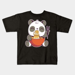 Ramen Panda Kids T-Shirt